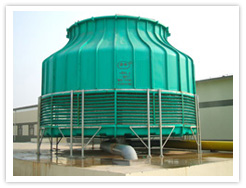 圆形逆流式冷却塔