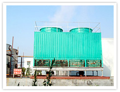 方型逆流式玻璃钢冷却塔