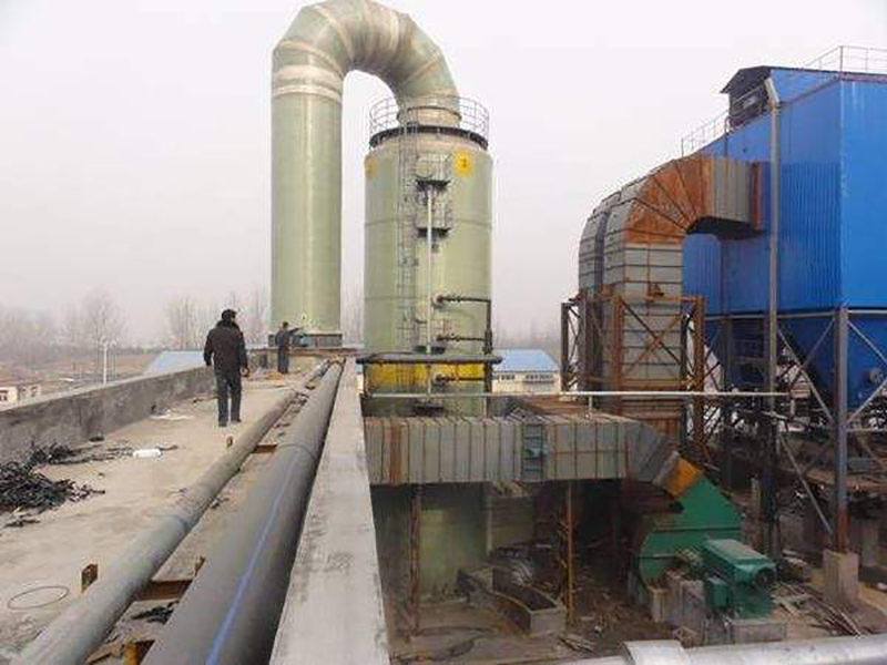 玻璃钢除尘脱硫塔