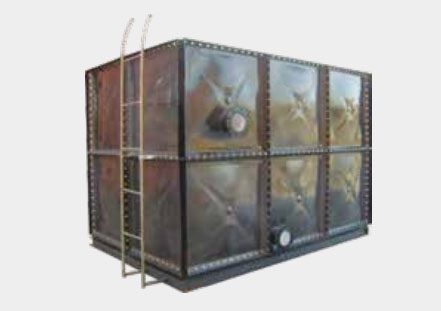 组合式搪瓷钢板水箱